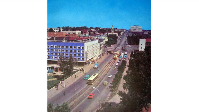 Витебск синий дом