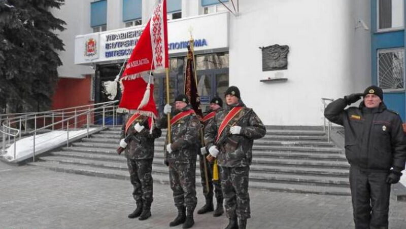 мероприятии ко Дню белорусской милиции.