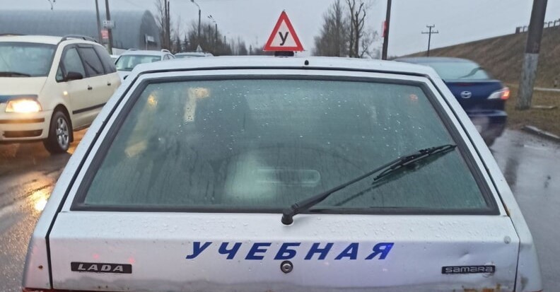 Учебное авто сбило пешехода в Витебске