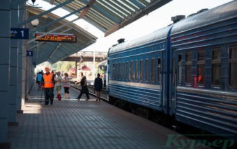 Поезд на витебском вокзале