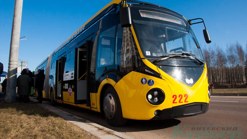 троллейбус на автономном ходу