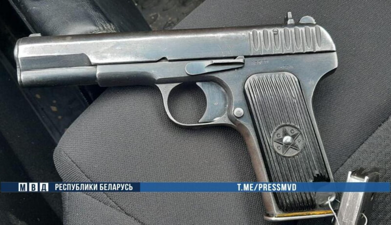 пистолет конструкции Токарева «ТТ» калибра 7.62 мм 1934 года выпуска