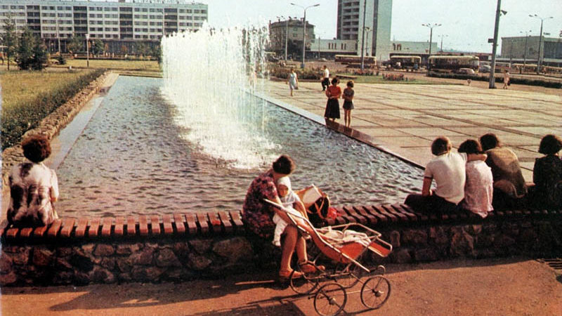 площадь Победы 1980-е