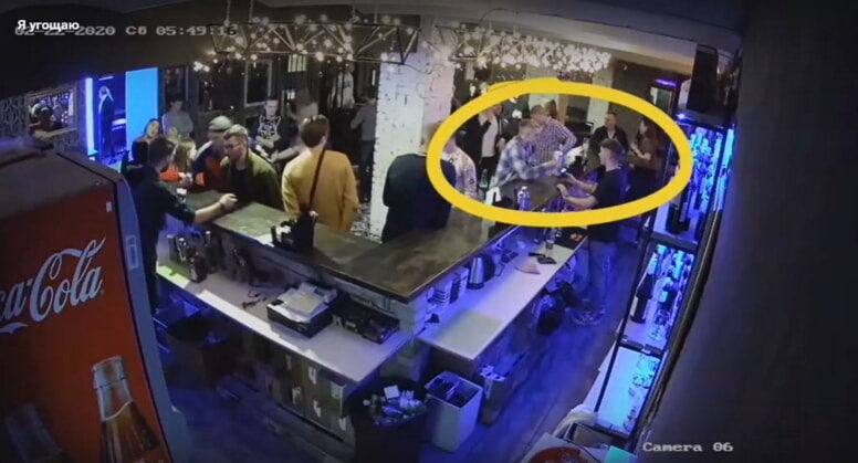 Происшествие в Галерее в Витебске