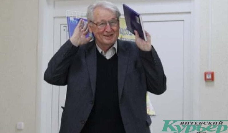 Уладзімір Папковіч на прэзентацыі