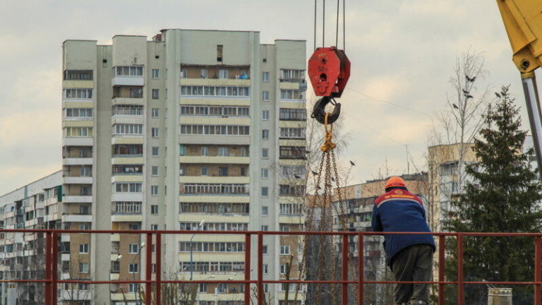 строительство дороги в Билево