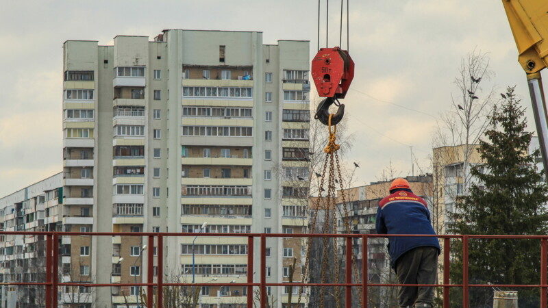 строительство дороги в Билево