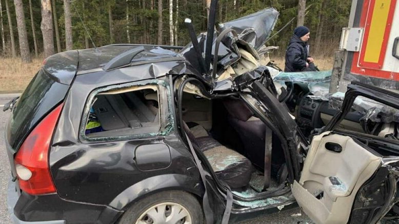 Пассажир погиб в ДТП под Лиозно