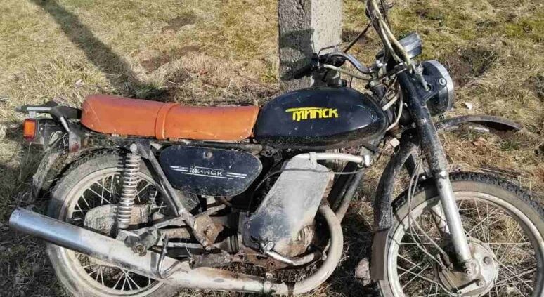 В Чашникском районе ДТП с мотоциклистом