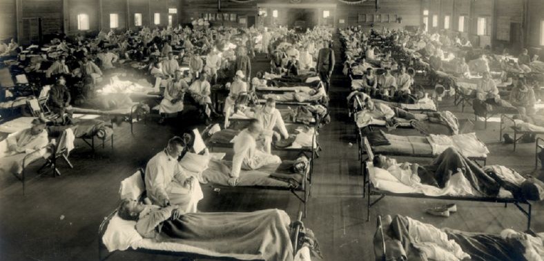 больница эпидемия испанка