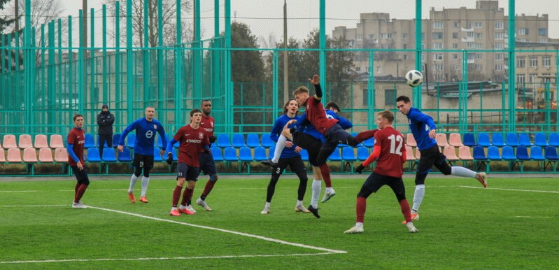 момент футбольного матча