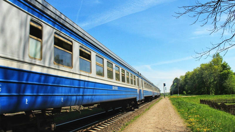 синяя электичка