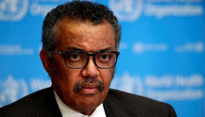 Генеральный секретарь ВОЗ Гебрейесус заявил, что ситуацию с коронавирусной инфекцией «можно охарактеризовать как пандемию»