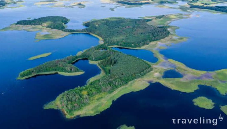 Остров, на котором есть озеро, находится на Браславщине