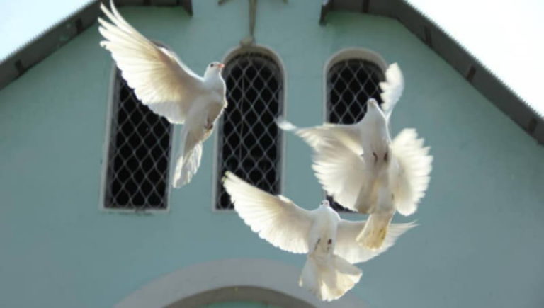 На Благовещение принято выпускать голубей