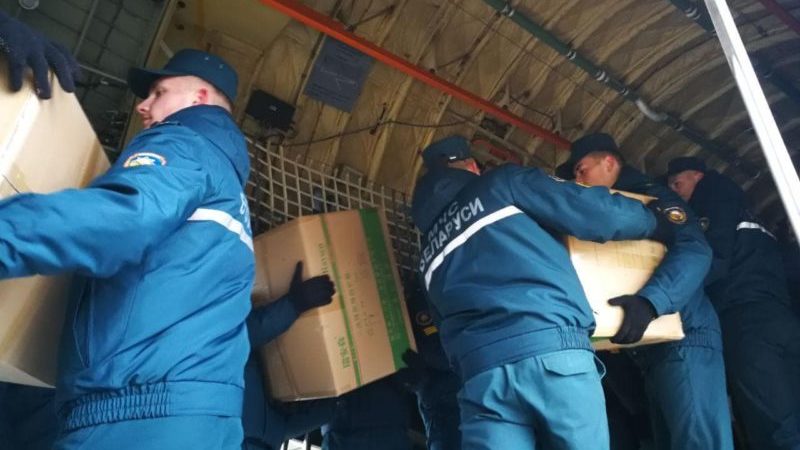 Гуманитарная помощь из Китая