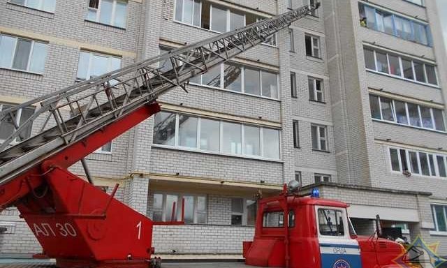 пожар в Орше