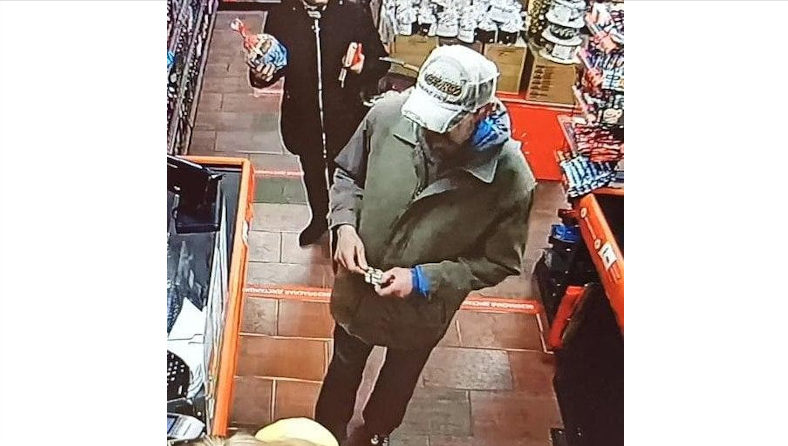 скриншот с камеры наблюдения