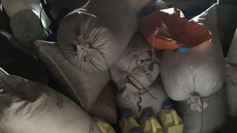 Под Миорами украли ядохимикаты