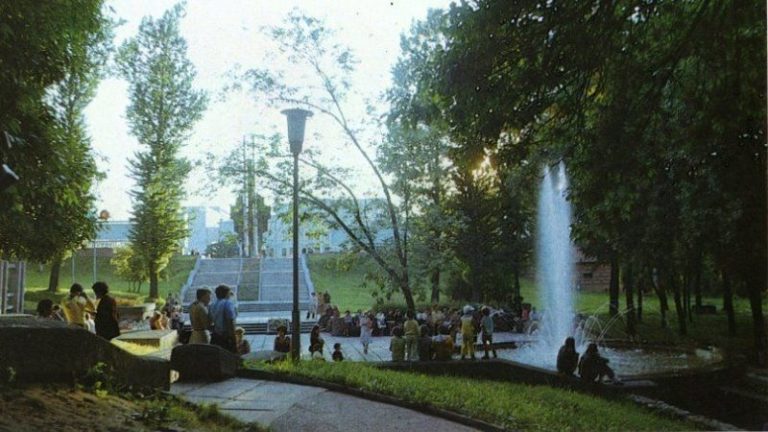 1988 год. В парке Фрунзе