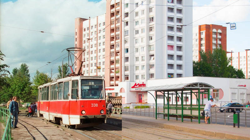 остановка на улице Чапаева