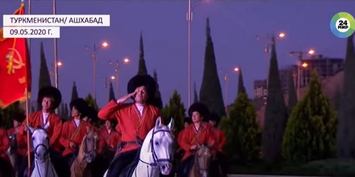 парад в Туркменистане