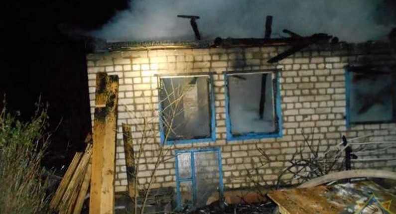 пожар в Оршанском районе