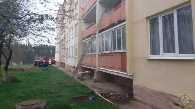 Пожар Толочинский район