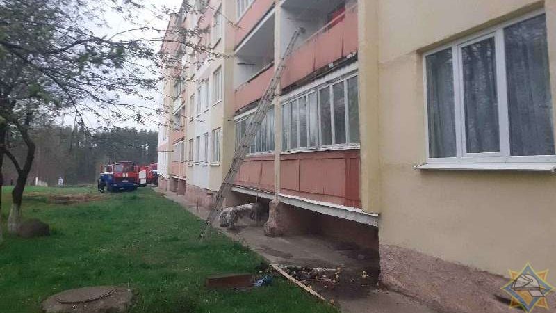 Пожар Толочинский район