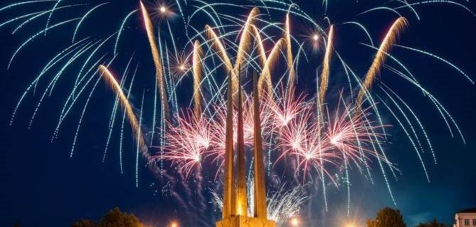 Салют в Витебске