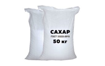 сахар в мешках