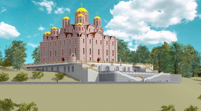 проект Софийского собора в Витебске