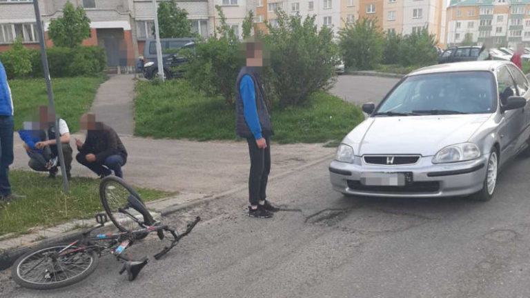витебск наезд на велосипедистку