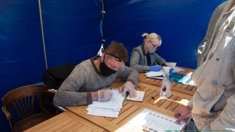 сбор подписей за Тихановскую