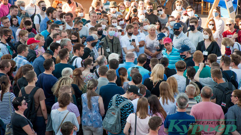 Валерий Цепкало встреча в Витебске