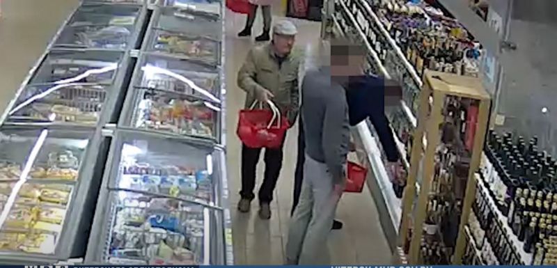 вор в магазине