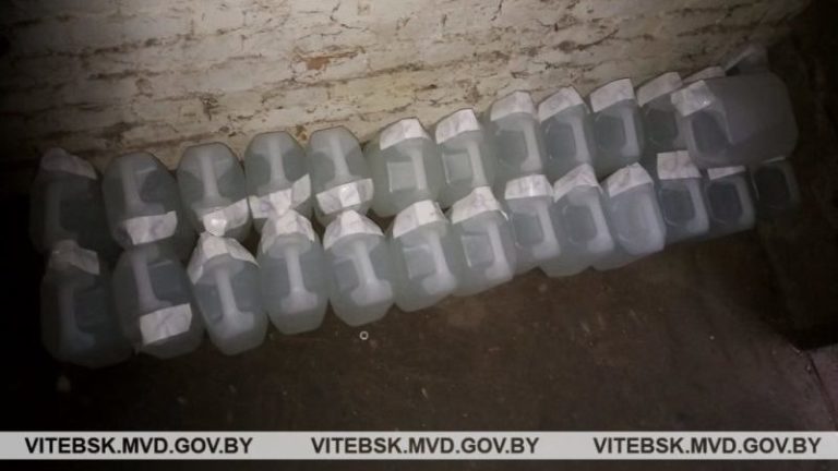 конфискованный спирт