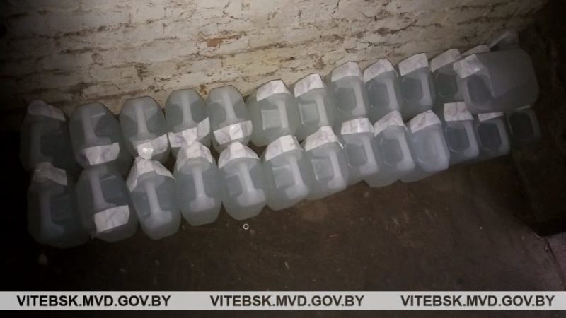 конфискованный спирт