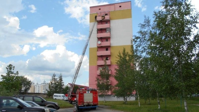 пожар Витебск