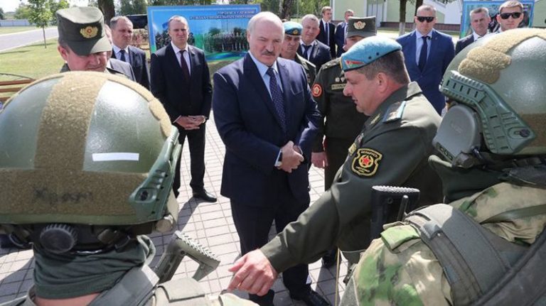 Лукашенко в Марьиной Горке