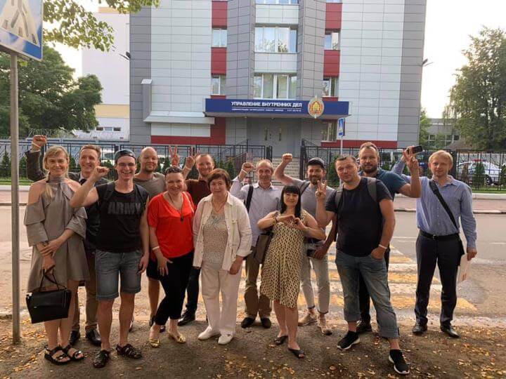 задержанные после освобождения