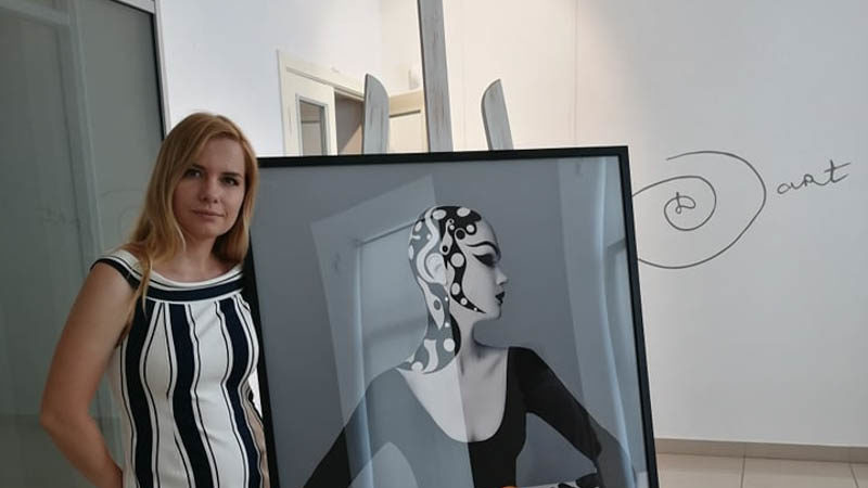 Дарья Еремеева с конкурсной фотографией