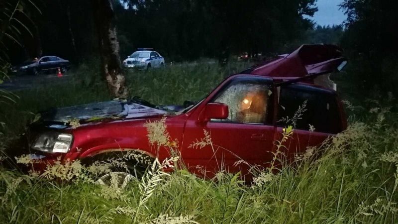 ДТП в Витебске разбитая машина