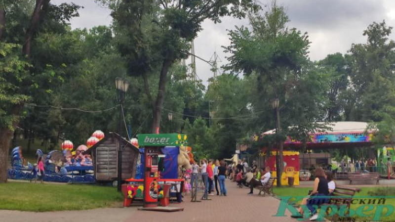 В парке Победителей