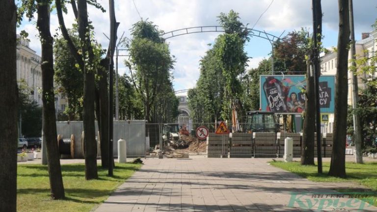 Реконструкция бульвара по улице Кирова