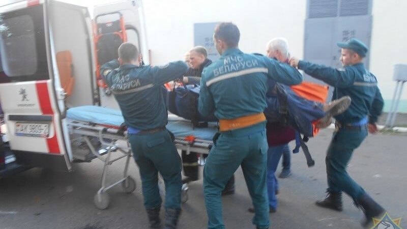 авария лифта МЧС