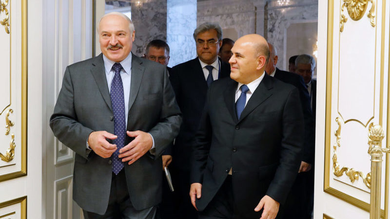 Лукашенко и Мишустин