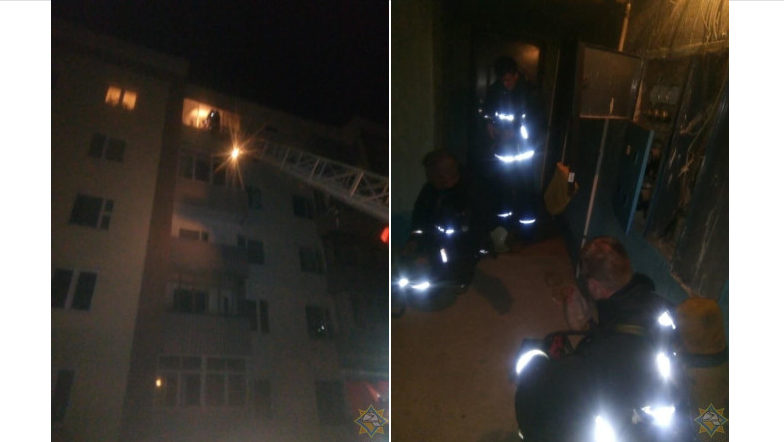 витебск пожар