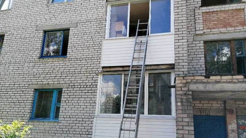 пожар в Витебске