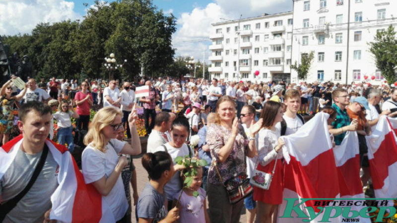 Марш солидарности в Витебске